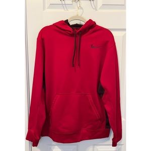 Nike Therma Fit Red Hoodie sz M